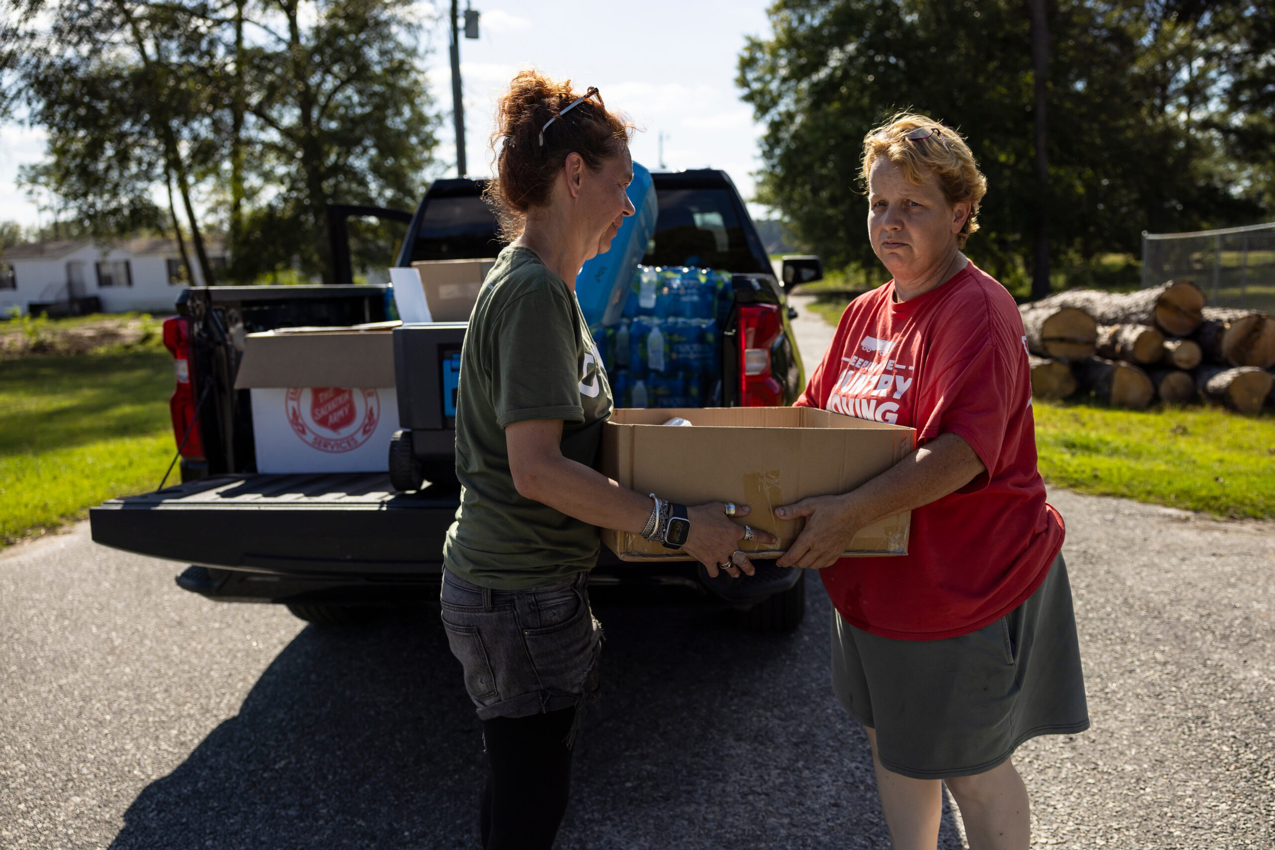 Relief Compass being used by emergency managers and nonprofits to provide essential disaster supplies and services to hurricane survivors. Hurricane response, hurricane relief, hurricane response services, hurricane response management, community supplies, community services, community response management, emergency management.